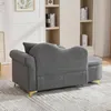 Merax : chaise longue avec espace de rangement et structure Voir les images du produit 12
