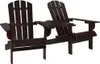 vidaXL Adirondack-Gartenstühle mit Tisch Massivholz Tanne Produktbild-Vorschau 1