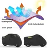 Motocyklový poťah XXL Vodotesný Zimný 265x105x133 cm Náhľad obrázku produktu 5