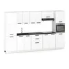 ULWEHOME | Küchenzeile 320 cm Mattweiß, Küchenmöbel-Set Produktbild-Vorschau 2