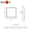 MERT Design Bodenablauf "Edel" 200x200mm, komplett aus Produktbild-Vorschau 2