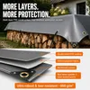 NEMAXX® Krycia plachta 650 g/m² 3x4 m (12 m²) Biela – Náhľad obrázku produktu 3
