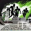 Vlies fototapete Fußballspiel 250x175 cm Feeby Grün inkl. Produktbild-Vorschau 2