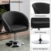 Duhome Clubsessel Cocktailsessel aus Kunstleder Produktbild-Vorschau 3