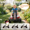 AIYAPLAY Šlapací motokára s ruční brzdou, automatický Náhled obrázku produktu 5