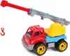 Lkw Mit Kranhaken Baufahrzeug Mobilkran 4562 Produktbild-Vorschau 1