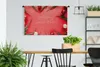 MuchoWow® Wandteppich Wandbehang Winter - Rot - Produktbild-Vorschau 2