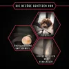 Collage of three hexagonal images in a dark background, illustrating protective features for car seat covers. Produktbild-Vorschau