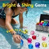 Jouet de bain avec 16 gros diamants colorés et une boîte au Voir les images du produit 3