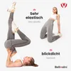 Bellivalini Sport Leggings Damen High Waist Push Up Scrunch Voir les images du produit 4