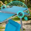 Chaise longue à roulettes avec toit Chaise longue pliante Voir les images du produit 10