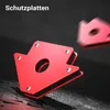 Wiltec Schweißmagnet mit 20 kg Haftkraft, 150 x 102 x 16 mm Produktbild-Vorschau 3