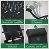 Sedia da campeggio pieghevole ELONEO con poggiagambe Anteprima dell’immagine prodotto 4