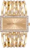Elegante Damen Armbanduhr mit Quarzwerk, goldenem Produktbild-Vorschau 1
