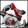 Einhell TE-CS 18/150 Li - Solo 15 cm czarny, czerwony 4200 Podgląd zdjęcia produktu 15