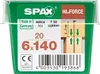 Spax Holzbauschrauben 6.0 x 140 mm TX 30 Tellerkopf - 20 Produktbild-Vorschau 9