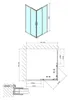Polysan CARMEN Duschabtrennung Quadrat 800x800x1650mm, Produktbild-Vorschau 5