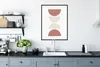 MuchoWow® Gerahmtes Poster Minimalismus - Pastell - Produktbild-Vorschau 3