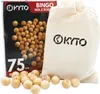 Kyto Bingo Holz Kugelset 75 TLG Bingo Spiel ⌀ Kugel 1,3 cm Produktbild-Vorschau 1