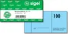 SIGEL GN101 Blocchetto di numerazione - 1-100, 5 colori Anteprima dell’immagine prodotto 6