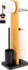 set da toilette eluno 4in1, scopino, portarotolo (di Anteprima dell’immagine prodotto 1