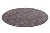 Teppich rund POZZOLANA braun 44 braun rund 100 cm Produktbild-Vorschau 3