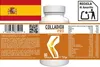 A product label for a dietary supplement, showing nutritional information, ingredients, and usage instructions, with the Spanish flag in the corner. Produktbild-Vorschau