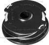 A black spool of trimmer line for a grass trimmer. Produktbild-Vorschau