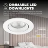 Ledvion lot de 6 spot encastre LED rond blanc 3W dimmable Voir les images du produit 9