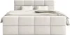 FEDVE Boxspringbett ALZEA aus Chenille-Stoff 160x200 cm, Produktbild-Vorschau 1