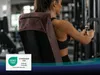 Fitnesstuch, 85% Polyester 15% Nylon, 50x120 cm, braun Produktbild-Vorschau 4