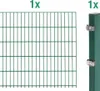 Alberts 644147 Extension pour clôture à double fils, vert, Voir les images du produit 2