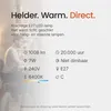 Vito Lighting LED Peerlamp A60 E27 Mat - 7W 150lm 640K - Productafbeelding-voorbeeld 3