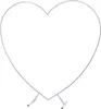 2,1x2m arche de mariage en forme de cœur métal fleurs arche Voir les images du produit 6
