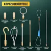 12M Einziehband Kabel Kabeleinziehhilfe 4 Stangen x 1m x Produktbild-Vorschau 3