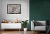 MuchoWow® Gerahmtes Poster Blumen - Figuren - Braun - Produktbild-Vorschau 6