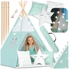 Nukido 740024 Kinder-tipi met lampjes – mintgroen met Productafbeelding-voorbeeld 18