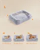 Hundebett,Hundekissen,L Hundesofa,Bezug abnehmbar Produktbild-Vorschau 6