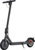 A black electric scooter is shown against a white background. Produktbild-Vorschau