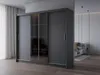 Krudox PRT 250 cm Graphit Schwebetürenschrank Mit Spiegel Produktbild-Vorschau 1