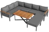 Gartenmöbel Set 7-8 Personen - 6-teilige Gartenlounge Produktbild-Vorschau 16
