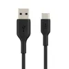Belkin BOOST CHARGE USB-C/USB-A Kabel, PVC, 1m, schwarz Produktbild-Vorschau 2