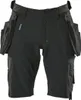MASCOT 17149-311-09-C43, Shorts, Unisex, Schwarz, C43, 700 Produktbild-Vorschau 1