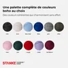 STANKE Fil macramé 3mm 100 m couleur Noir - fil de coton Voir les images du produit 4