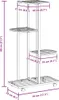 vidaXL Stojak na kwiaty 4-poziomowy z kółkami 44x23x80 cm Podgląd zdjęcia produktu 8