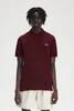 Fred Perry Plain Fred Perry Shirt Bordeaux Podgląd zdjęcia produktu 5