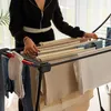 Springos® Wäschetrockner Klappbar Balkon Wäscheständer Produktbild-Vorschau 15