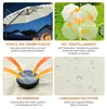 Parasol de jardin Ikodm 3 m beige, parasol à pied déporté Voir les images du produit 4