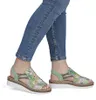 Rieker Damen Sandale Hochfront mit Blumenmuster leichter Produktbild-Vorschau 23