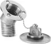 Wasserkraftstoffeinspritzanschluss Marine 38 mm Edelstahl Produktbild-Vorschau 4